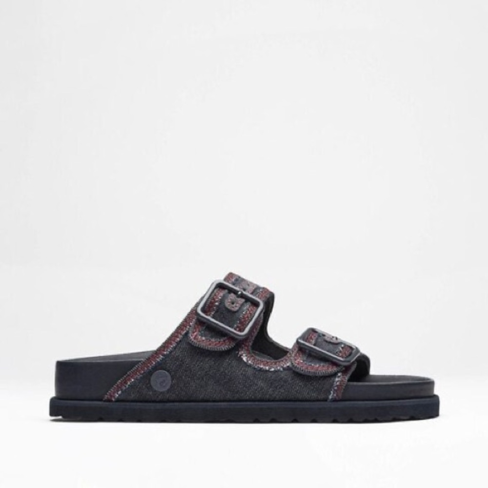 Birkenstock 1774 Arizona Denim Sandals